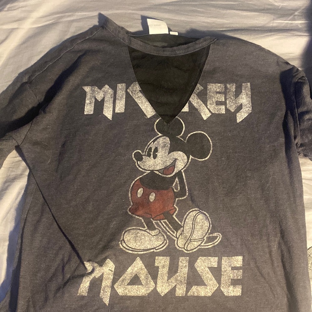 Grey vintage Mickey shirt